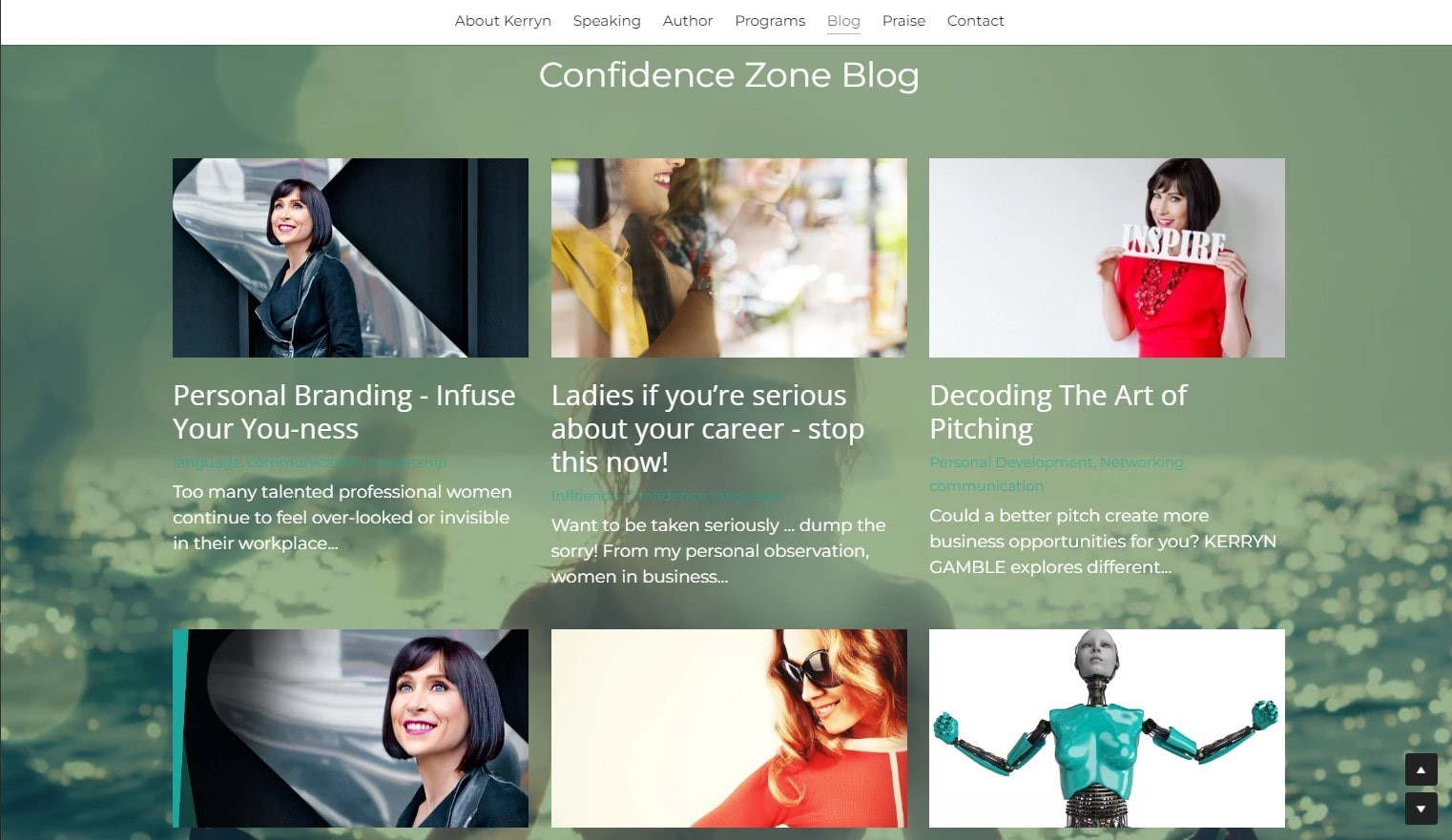 Kerryn Gamble 的個人部落格 Kerryn Gamble 的個人部落格